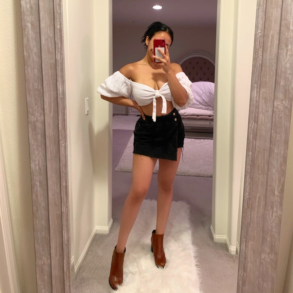 White “Zara” Top